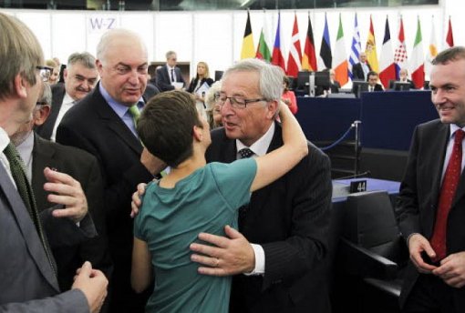 Jean-Claude Juncker po sv&eacute;m zvolen&iacute;. Zdroj: Evropsk&yacute; parlament